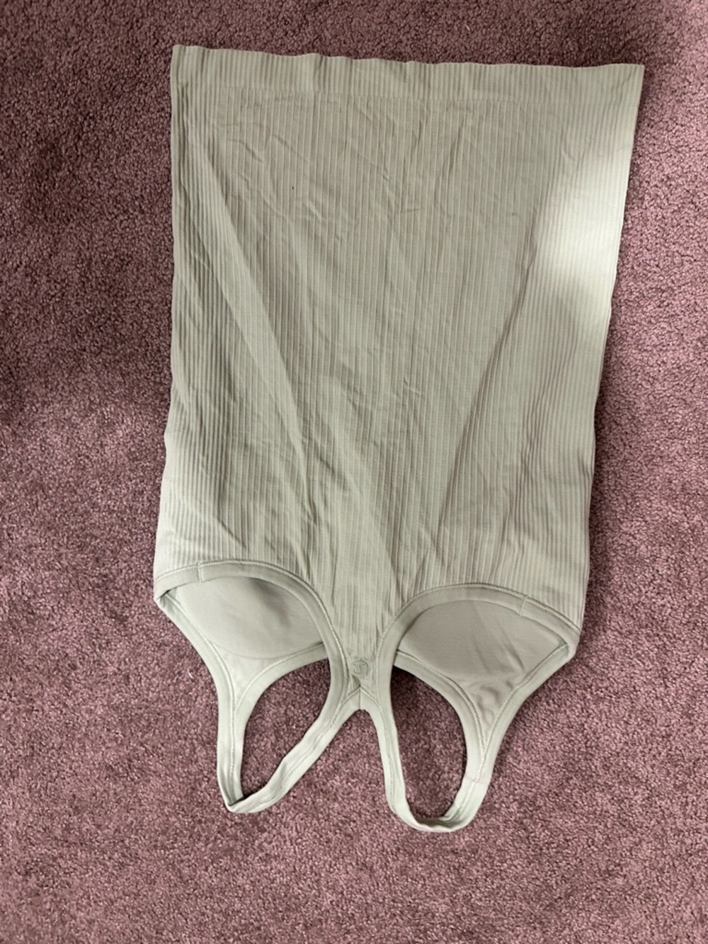 lululemon athletica Light Sage Ribbed Racerback Tank Top - Picture 2 of 2